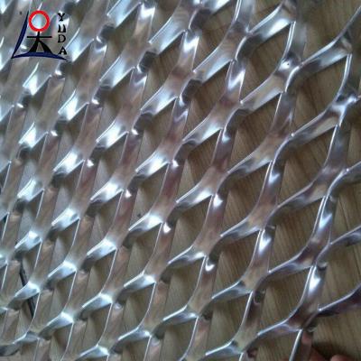 China Customizable Expanded Steel Mesh Sheet Expanded Aluminum Mesh Screen for sale