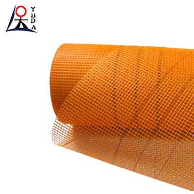 China 145G E Glass Stucco Fiberglass Reinforcing Mesh Fireproof Glass Fiber Mesh Roll for sale