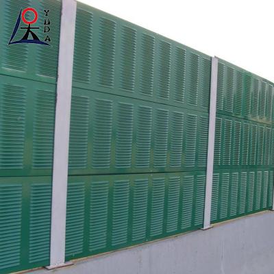 China Sound Absorbing Barrier Panels Wall Construction Noise Reduction Fencing for sale