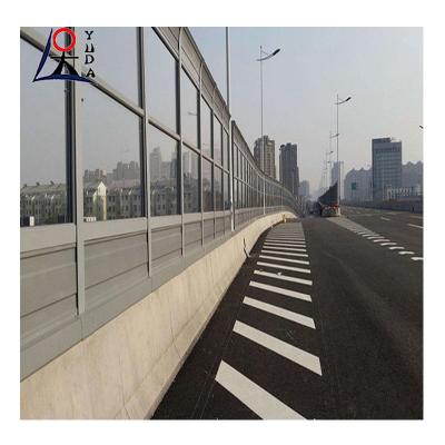 China High Stability Metal Noise Panels Wall Sound Proof Barrier Outdoor 2m~4m Roadside Noise Barriers for sale