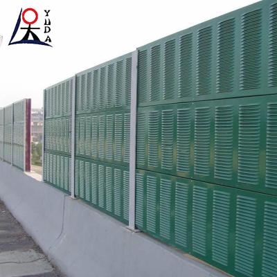 China Road Noise Barrier Panel Highway No Fade Aluminum Sheet Sound Wall for sale