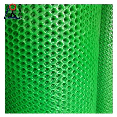 China Plastico con malla plana hexagonal con malla plana de plástico extrudido en venta