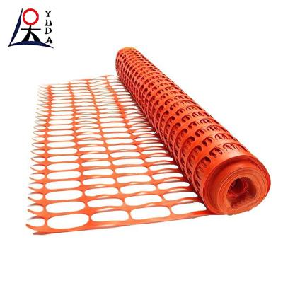 China Poly Protective Plastic Netting Hdpe Plastic Fence Mesh Protection Warning Mesh for sale