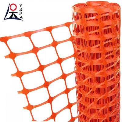 China Orange Safety Fence Tensile Plastic Mesh Construction Barrier Warning Netting for sale