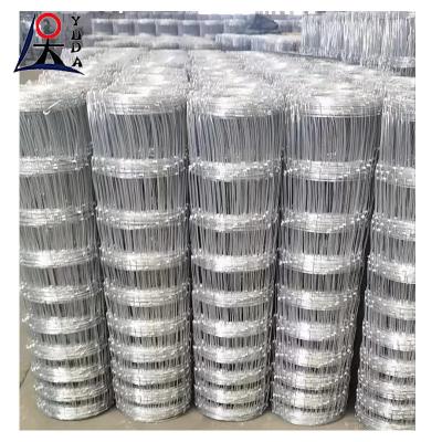 China Grassland Weave Iron Wire Mesh Field Fence For Cattle Metal Net for sale