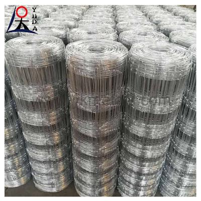 China Fixed Knot Woven Wire Field Fence Galvanized Sheep Farm Fence for sale