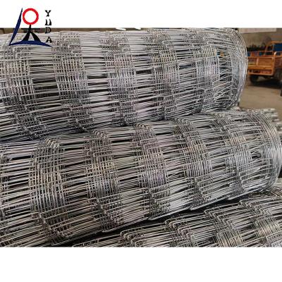 China Grassland Hinge Knot High Tensile Galvanized Iron Wire Sheep Yard Fence for sale