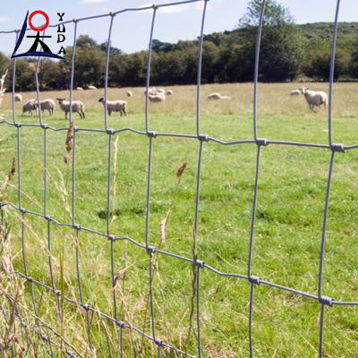 China High Tensile Field Fence Galvanized Wire Woven Fixed Knot Goat Cattle Mesh for sale