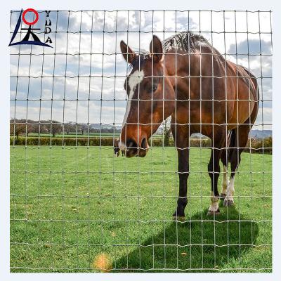 China High Tensile Strength Grassland Weave Iron Wire Mesh Field Fence For Farm for sale