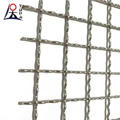 China Crimped Mine Sieve Net Stone Crusher Vibrating Screen Mesh Iron Wire Mesh for sale