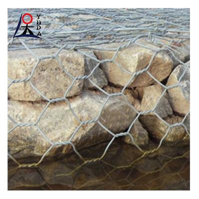 China Hexagonale gabion hek panelen gelast stenen kooi gabion mesh Te koop