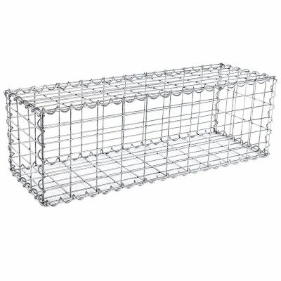 China Rock Baskets Wire Mesh Retaining Wall Welding Gabion Baskets Cage for sale