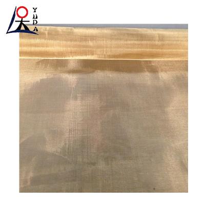 China Shielding fine Woven Copper Mesh Decorative 0.05mm -2.03mm for sale