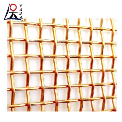 China Netting Copper Woven Wire Mesh Tape Bronze Wire Net Good Conductivity for sale