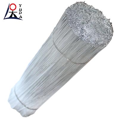 China Hot Dipped Galvanized Steel Banding Wire Straight Cut Wire 6 Gauge for sale