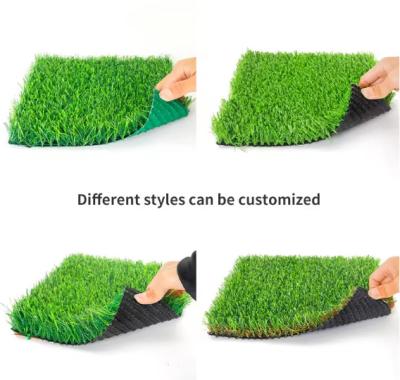 China Sunberg Artificial Grass Lawn 35mm 50mm Plastic Wall Natural Synthetic Grass Turf for sale