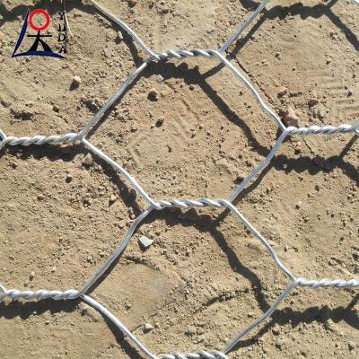 China Hexagon Retaining Wall Wire Netting Woven Gabion Box Gabion Basket for sale