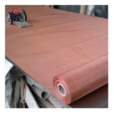 China 99% Pure Copper Woven Wire Mesh Screen Fabric Faraday Cage Emf Shielding Mesh for sale