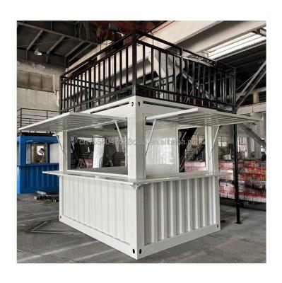 China Australian Standards Mobile Store Customized 10 Foot 20 Foot Mobile Container Pop-Up Coffee Bar with Aluminum Alloy Windows for sale