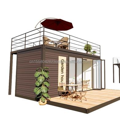 Cina Moderno design 20 piedi estensibile Container House Flat Pack Steel Frame Modular Home Prefab Panello Sandwich Spedizione in vendita