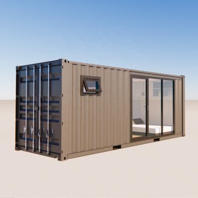 China Family Container Home Living Container Family Prefab Residential with Customized Color and Aluminum Alloy Windows for sale