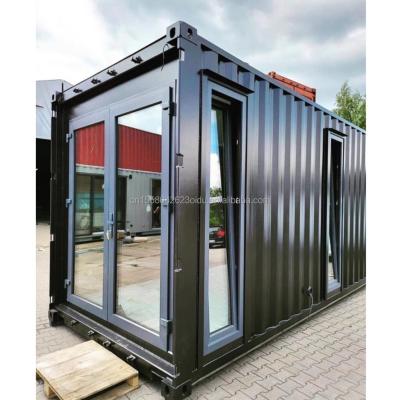 China Aluminiumlegering Venster 40ft Container Renovatie voor gezin in tuin Woonkamer Slaapkamer Woonkamer Badkamer Te koop