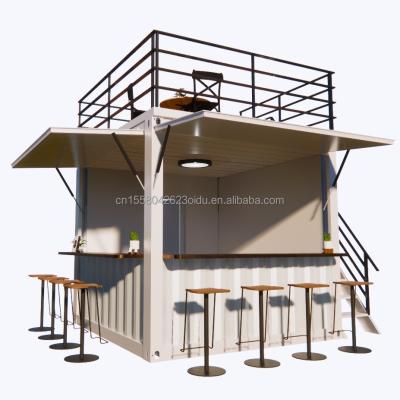 China Chinese Design Container Coffee Shop voor modern en functioneel Te koop