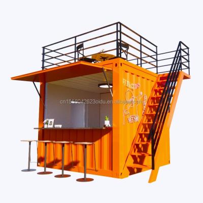 China 10 Foot Prefabricated Container Store for Fast Food Coffee Bars Customized Color Supermarket Option from Shanghai for sale