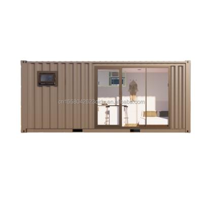 China Outdoor 40ft Modern Expandable Container Prefabricated House with 3 Bedrooms and Living Room Steel Construction for sale