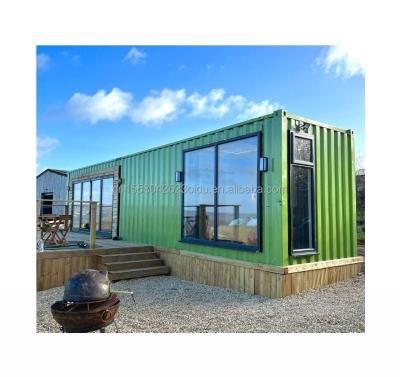 China EU 40ft Modern Design Shipping Container House for Mall Featuring Aluminum Alloy Windows and Sandwich Panel for sale