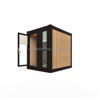 China Modern Design 10ft Container Casa Prefabricada para Jardim Escritório Quarto Mini Dormir Armazém e Hotel Móvel à venda