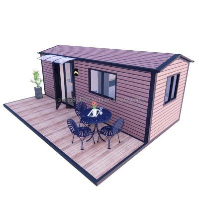 China Customized Color EU Chinese-Style Wooden Garden House Light Steel Frame Structure One Room for Hotel and Family for sale