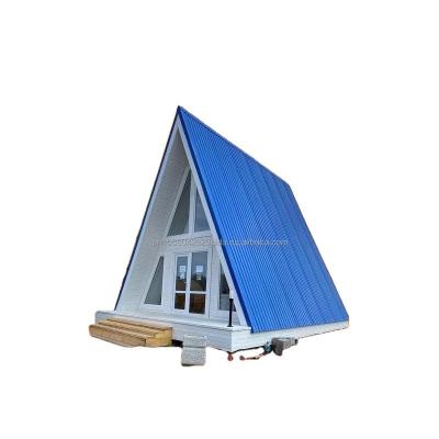 China Modern Design Sandwich Panel Door Modular Mobile House in European Union with 20 Ft Prefabricated Flat Packaging Container for sale