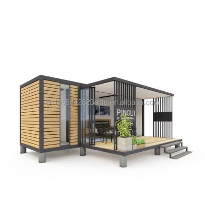 China 20 Foot Container House Convenient Finished Design for Modern Single Room Living and Expansion for sale