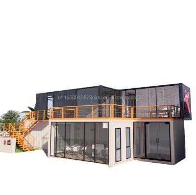 China 10ft Shipping Container Coffee Shop Steel Frame Container Shop Kiosk with Galvanized Steel Bending 180g Container Houses for sale