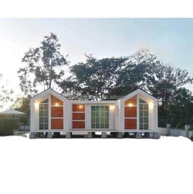 China Modern 2 Bedroom Fully Furnished Prefab Garden House 's Outdoor Mobile Expansible Steel Structure in Customized Color for sale