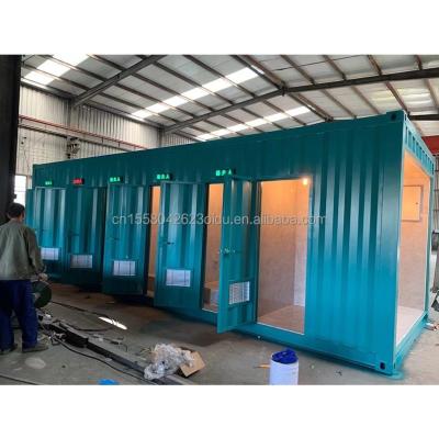 China 40ft Container Garden Public Men's and Women's Restrooms with Modern Sanitation Systems for sale