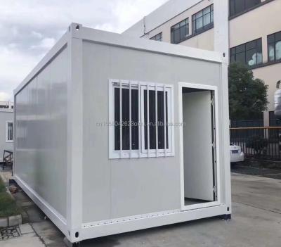 China Portable Family Flat Packaging 20ft or 40ft Luxury Prefabricated Container Room with Aluminum Alloy Windows for sale