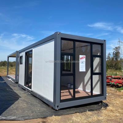 China 40ft Shipping Container Transformation for a Convenient Family Home Bedroom Living Room Kitchen and Bathroom Included for sale