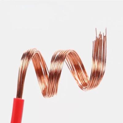 China BEYOND THE OPTICAL RANGE 1.5 2.5 4 6 10mm PVC Electrical Material Insulated BEYOND THE OPTICAL RANGE Flexible Copper Wire Electrical Wire For Home for sale