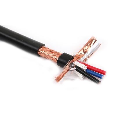 China Signaltransmission RVVP Cable 300/300V Copper Conductor PVC Insulated 2/3/4/5 Core 1/1.5/2.5/4/6mm2 RVVP Electrical Flexible Cable Wire for sale