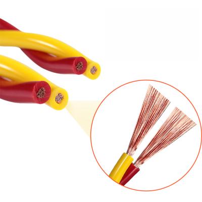 China House Wiring Copper Conductor 2 Core PVC Insulated Flexible Cable 0.5 0.75 1.5mm RVS Twisted Pair Flexible Wires for sale