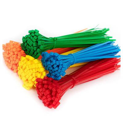 China Factory direct self-locking nylon cable ties nylon tie self locking plastic zip ties cable zip ties for sale