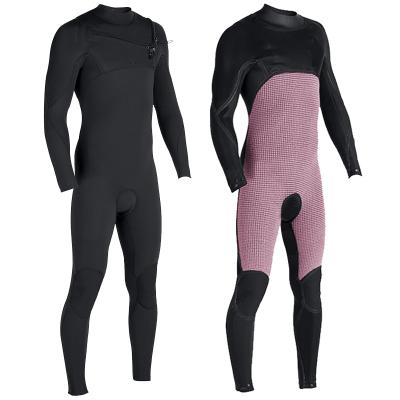 China Yamamoto Antibacterial Neoprene Zip Chest Wetsuits , 3/2mm4/3mm Custom Neoprene Surfing Wetsuit for sale