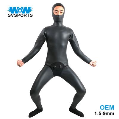 China Spearfishing Neoprene Two Piece Wetsuit Antibacterial for sale