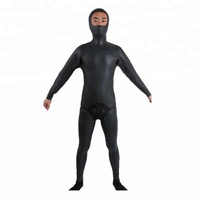 China 3 & 5 mm Neoprene Skin Diving Wetsuit Smooth Spearfishing Stretch Neoprene Super CR Antibacterial for sale