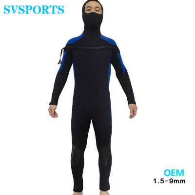 China New design color wholesale custom antibacterial wetsuit full body surfing diving suit for men manufacturer for sale