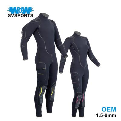 China Antibacterial high quality 10 mm wetsuit, custom 10 mm wetsuit in china for sale