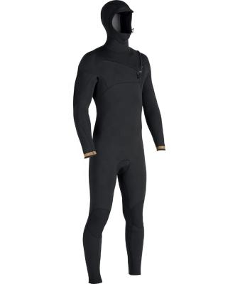 China Service 3/2mm Yamamoto Antibacterial Stretch Neoprene Divestar OEM Manufacturer Surf Hooded Wetsuit for sale