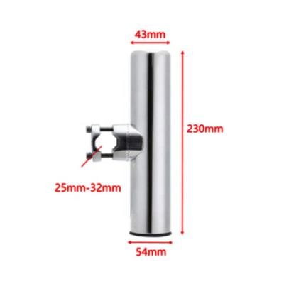 China Boat ; Marine ; High Quality SS 316 Stainless Steel Safe Durable Marine Boat Fishing Belt Rod Polished Holder for sale